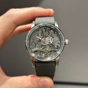 audemars piguet tourbillon openworked 26600 replica 11 mau xam may lo co 41mm 5.jpg