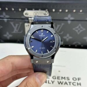 dong ho hublot nam replica 11 classic fusion ceramic tinh chinh mat xanh blue 42mm 4 600x800 1.jpg