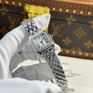 dong ho nu cartier panthere mini replica 11 mau trang may pin thuy sy xuong bv 23x30mm 10.jpg