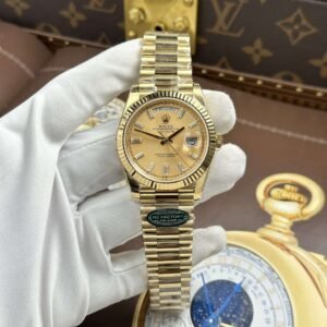 dong ho rolex day date che tac mat vang champagne may calibre 3255 super clone nha may rc 40mm 14.jpg