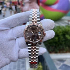 dong ho rolex datejust nam mat chocolate replica 11 ew factory 41mm 5 scaled 1.webp