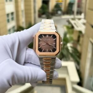 patek philippe cubitus 5821 demi vang hong rep 11 cao cap mat vuong mau chocolate 45mm 10 600x800 1.jpg