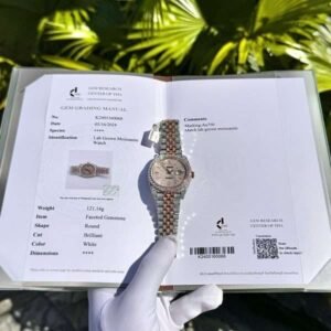 rolex datejust che tac boc vang dinh full kim cuong moissanite 41mm 7.jpg