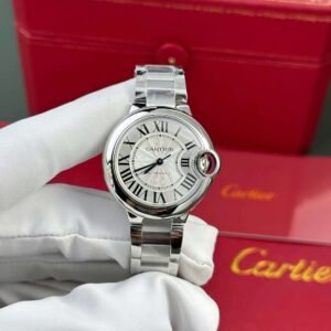 dong ho cartier ballon bleu rep cao cap nu mat trang day kim loai nha may af 33mm 8.jpg