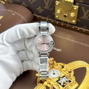 dong ho cartier ballon bleu w4bb0037 rep cao cap mat hong day kim loai xuong af 33mm 1.jpg