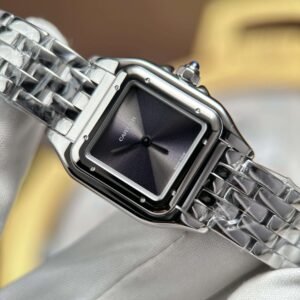 dong ho cartier panthere small model replica 11 nu mat xam may pin 23x30mm 8.jpg