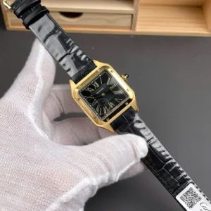 dong ho cartier santos dumont wgsa0077 replica 11 mau den may pin xuong af 435x314mm 4.jpg.webp